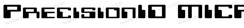 PrecisionID MICR B D字体转换
